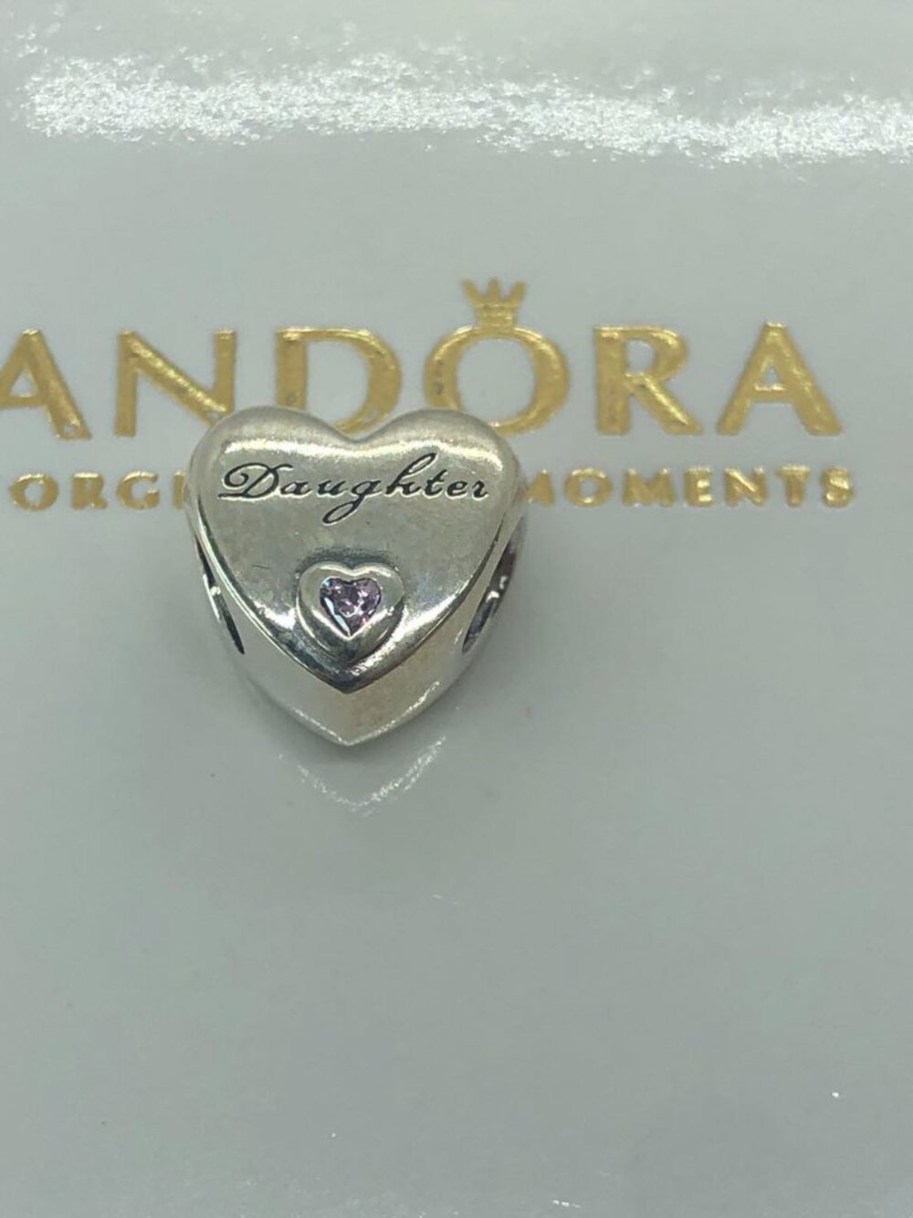 Pandora Daughter Heart Charm